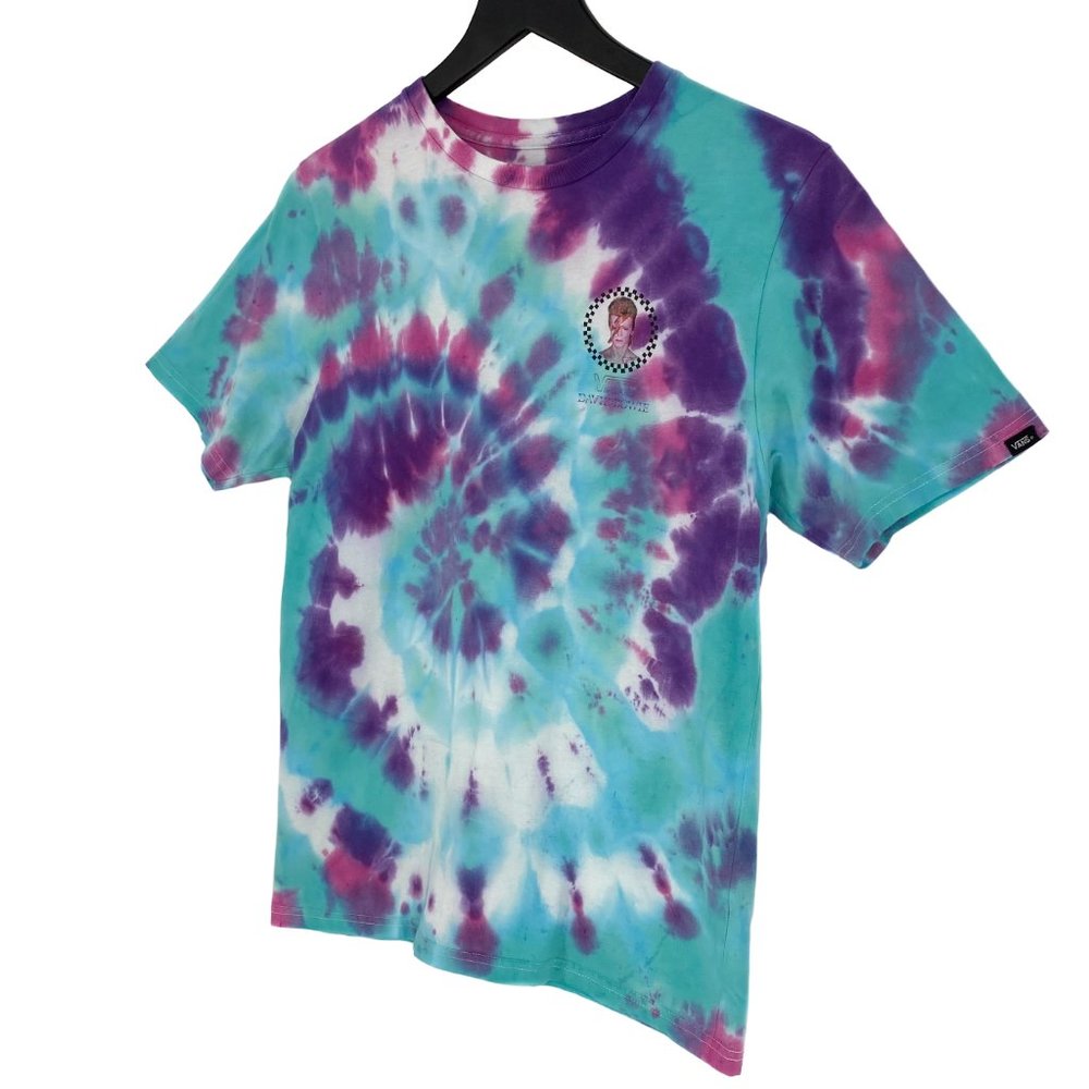 VANS x DAVID BOWIE Aladdin Sane Tie-Dye Shirt - Picture 3 of 16